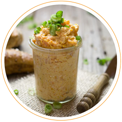 Türkische Feta Creme mit getrockneten Tomaten